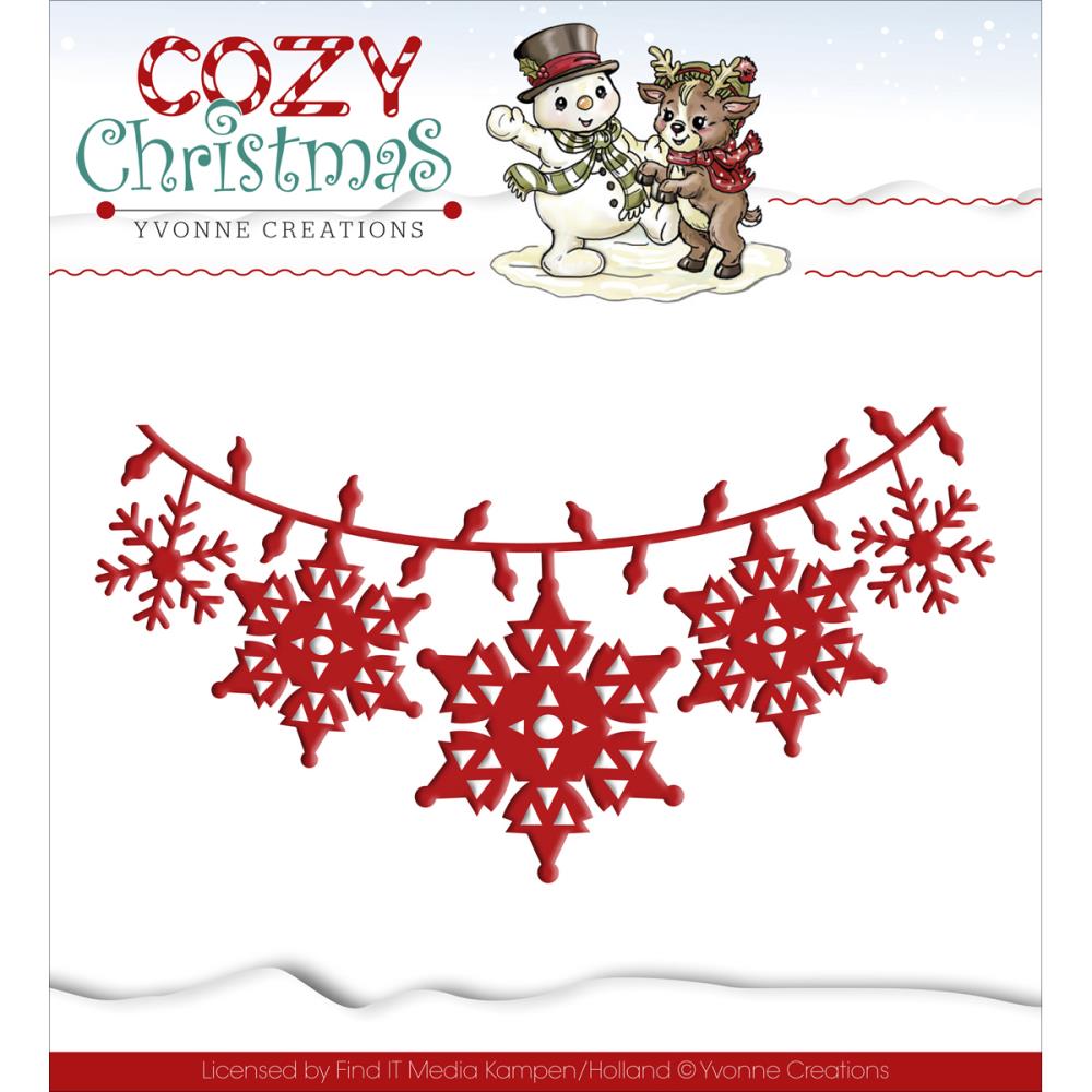 Нож для вырубки Yvonne Creations "Cozy Christmas. Christmas Lights"