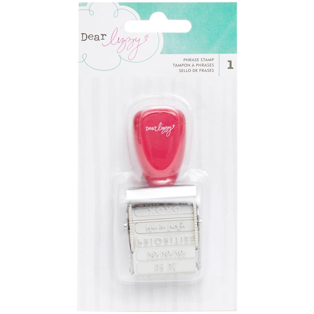 Штамп American Crafts поворотный "Фразы" by Dear Lizzy