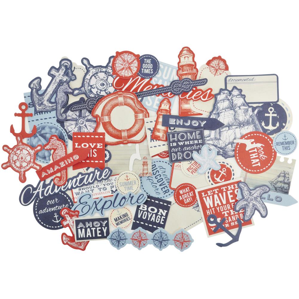 Набор вырубки из картона Kaisercraft "Sail Away"