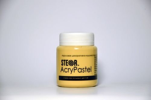 Акрловая краска Steor AcryPastel 20 мл, цвет песочный