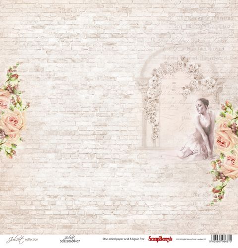 Бумага Scrapberrys " Джульетта" Джульетта (SB625)
