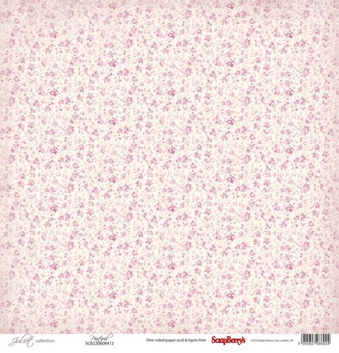 Бумага Scrapberrys " Джульетта" Искусство (SB630)