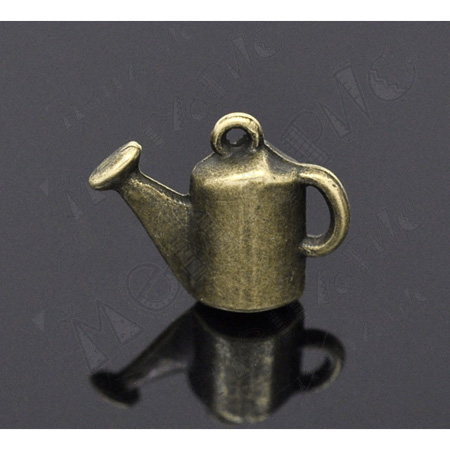 Подвеска металлическая "Леечка". Цвет античный бронзовый. (42)