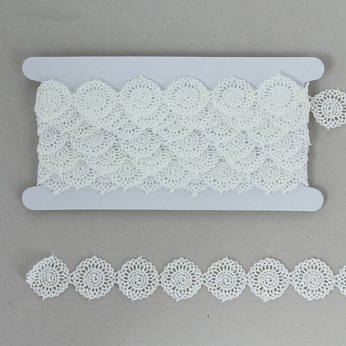 Тесьма Артузор"Ажурные круги" 3 м