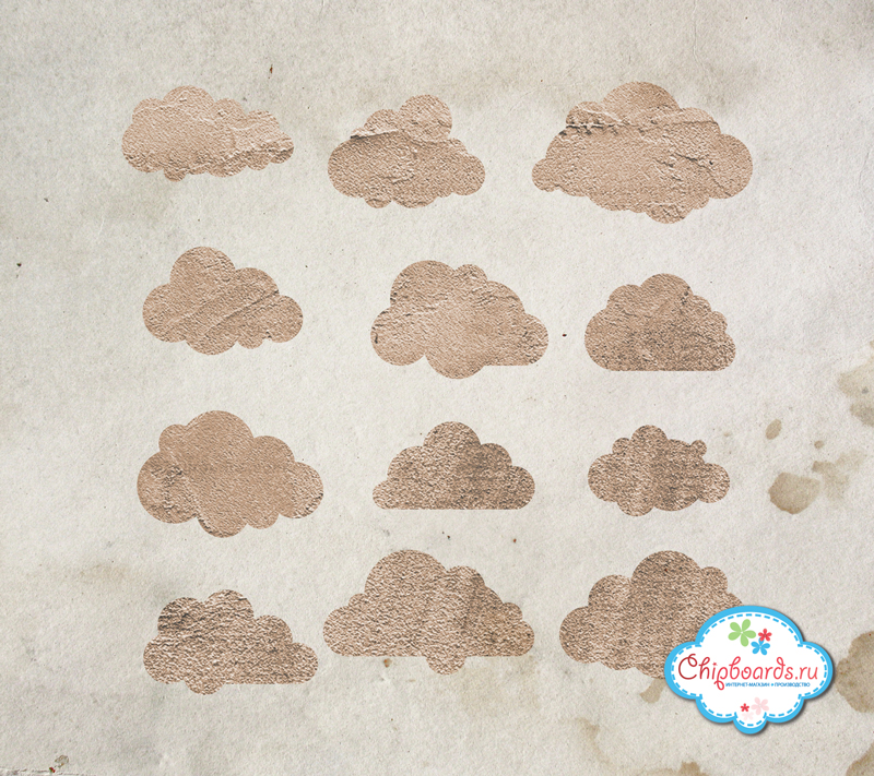 Трафарет Chipboards"Облака"