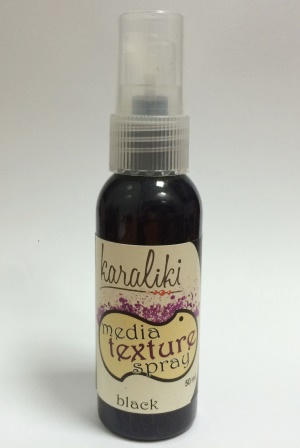 Текстурный спрей Karaliki, цвет чёрный