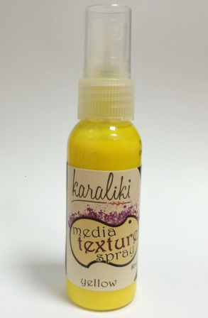 Текстурный спрей Karaliki, цвет жёлтый