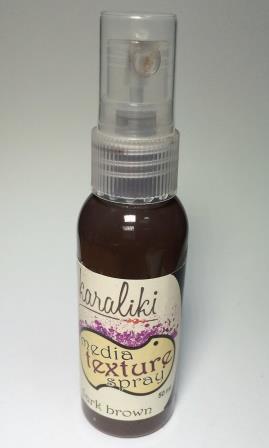 Текстурный спрей Karaliki, цвет тёмный коричневый