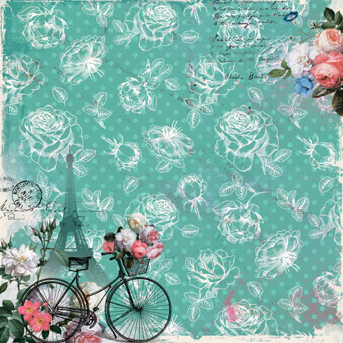 Бумага CraftPremier "Сердце богемы" Променад (CRP32)