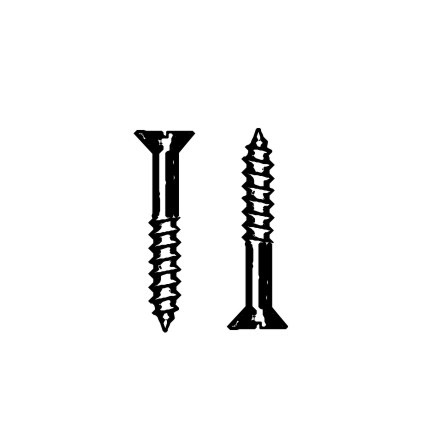 Штамп Stylish Stamps "Шуруп - 2 шт (зеркальные)"