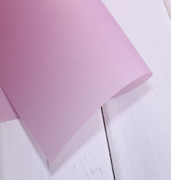 Калька А4 ПЛОТНАЯ 200 г/м2. Цвет розовый