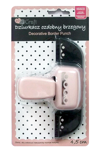 Дырокол края DPCraft "Гребешок с точками" (№107)