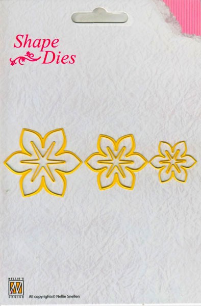 Ножи для вырубки Nellie's Choice "Цветы - 1"