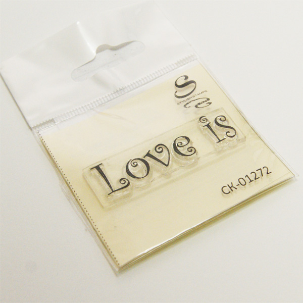 Штамп Stylish Stamps "Love is"
