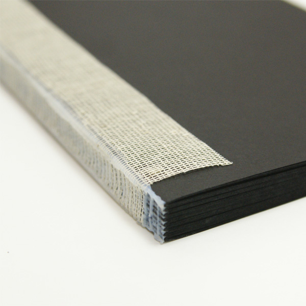 Блок внутренний для блокнота А5, 80 г/м2, цвет чёрный