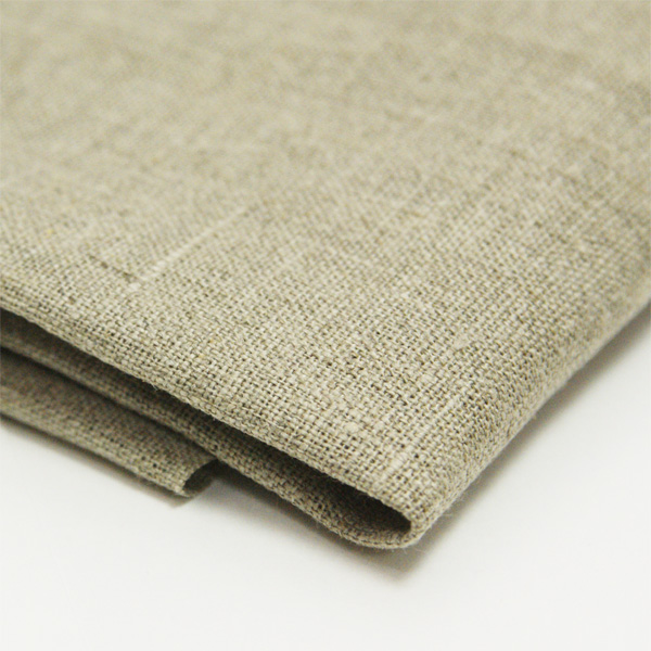 Отрез ткани 100 % лён, 50 х 50 см, ПЛОТНЫЙ, цвет натуральный