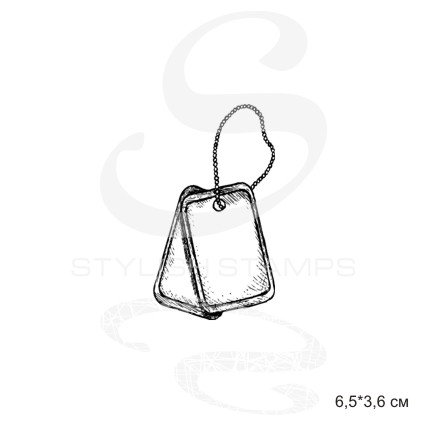 Штамп Stylish Stamps "Армейский жетон малый"