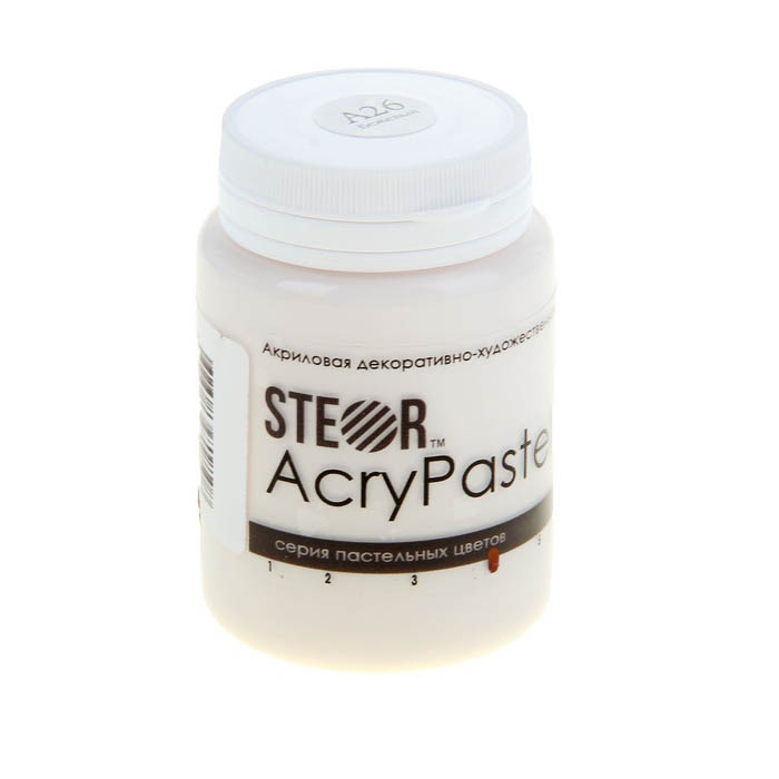 Акриловая краска STEOR AcryPastel, цвет Бежевый пастельный