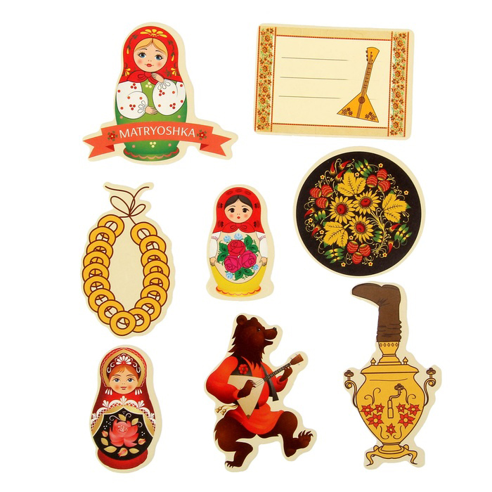 Набор картонной вырубки Артузор "Русское чаепитие"