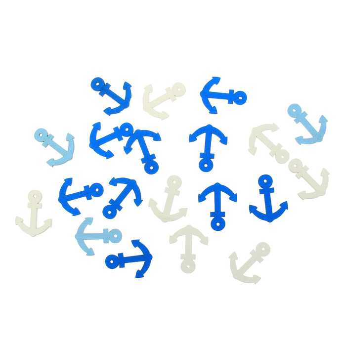 Набор деревянных украшений Артузор "Якори"