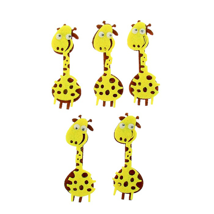Набор фетровых фигурок Артузор "Жирафики"