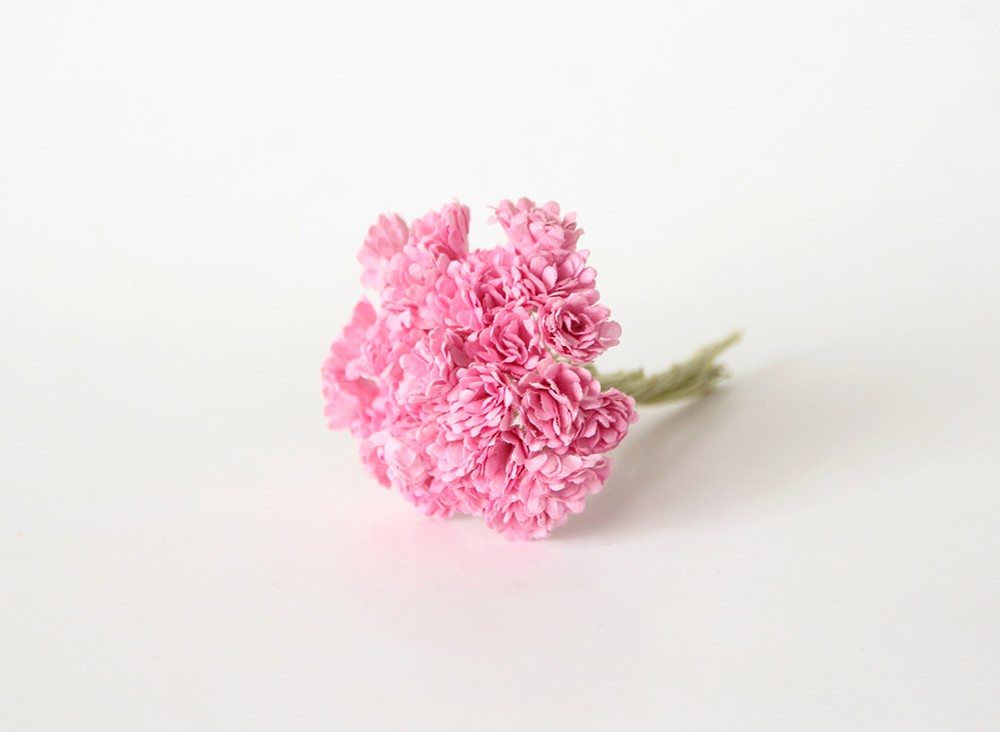 Букет гипсофил, цвет яркий розовый