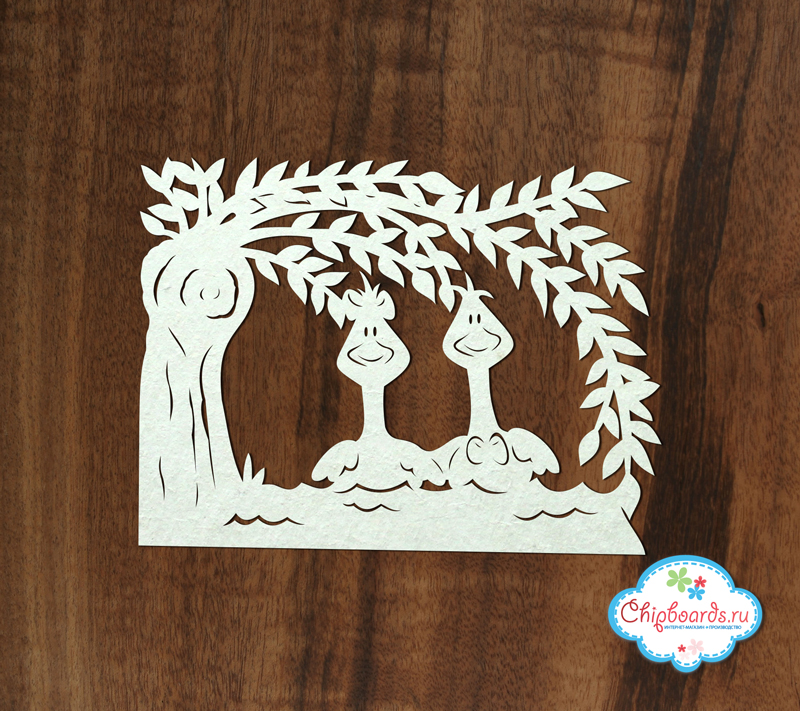 Чипборд Chipboards "Жили у бабуси"