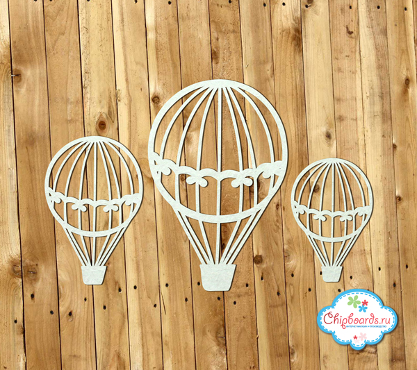 Чипборд Chipboards "Воздушные шары"