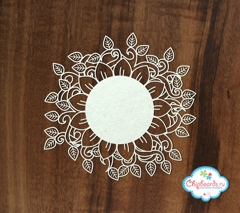 Чипборд Chipboards "Рамка "Летнее солнышко"