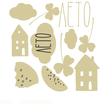 Чипборд Polkadot "Мятное лето"