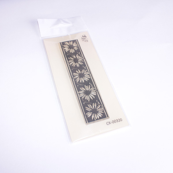 Штамп Stylish Stamps "Бордюр Подсолнухи"