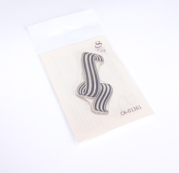 Штамп KatrinCraft "Георгиевская лента малая"