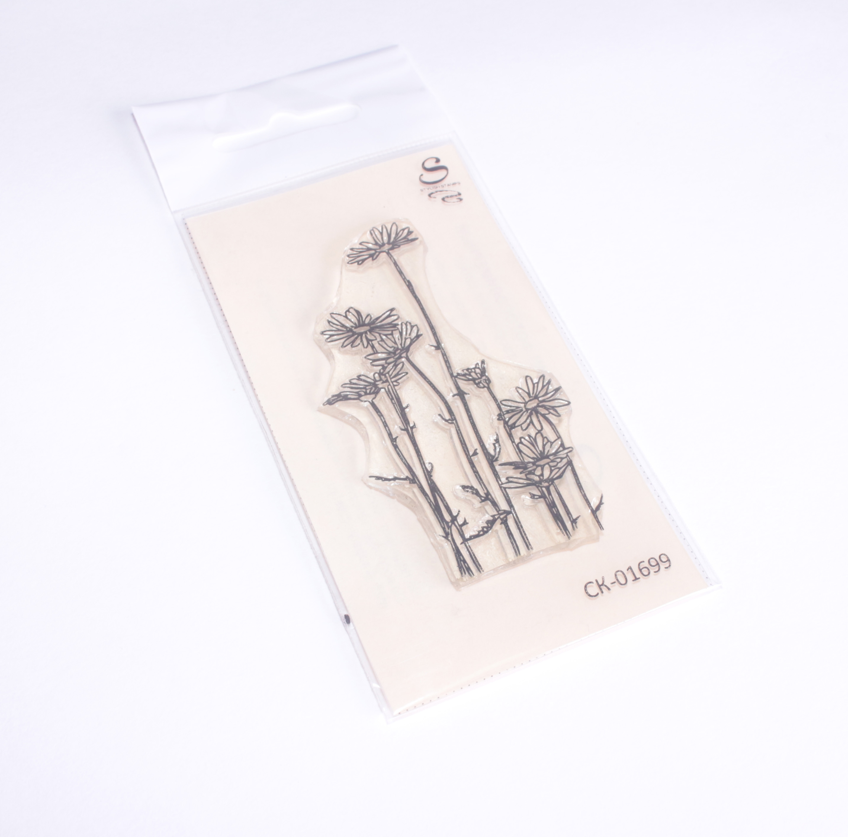 Штамп Stylish Stamps "Ромашки контурные"