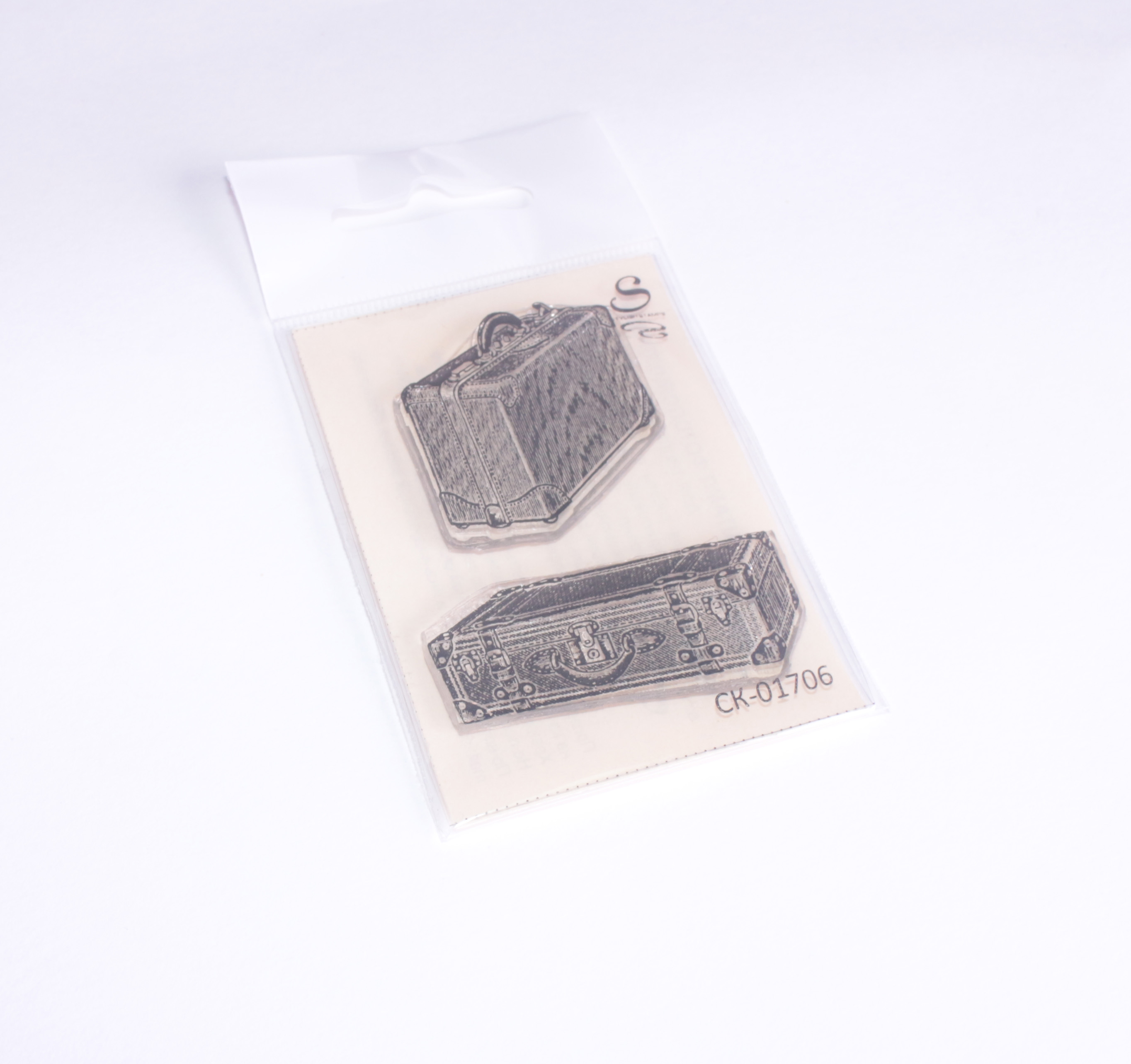 Штамп Stylish Stamps "Два винтажных чемодана"