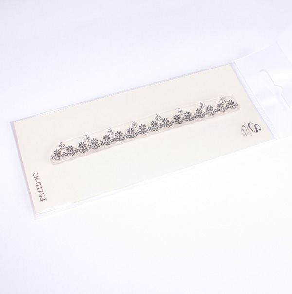 Штамп Stylish Stamps "Кружево тонкое 01753"