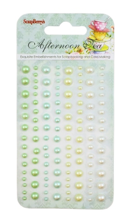 Набор полужемчужин Scrapberrys "Сладости 3"