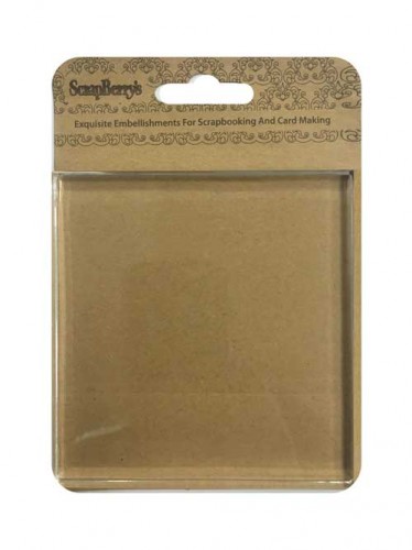 Акриловый блок Scrapberrys 10 х 10 см