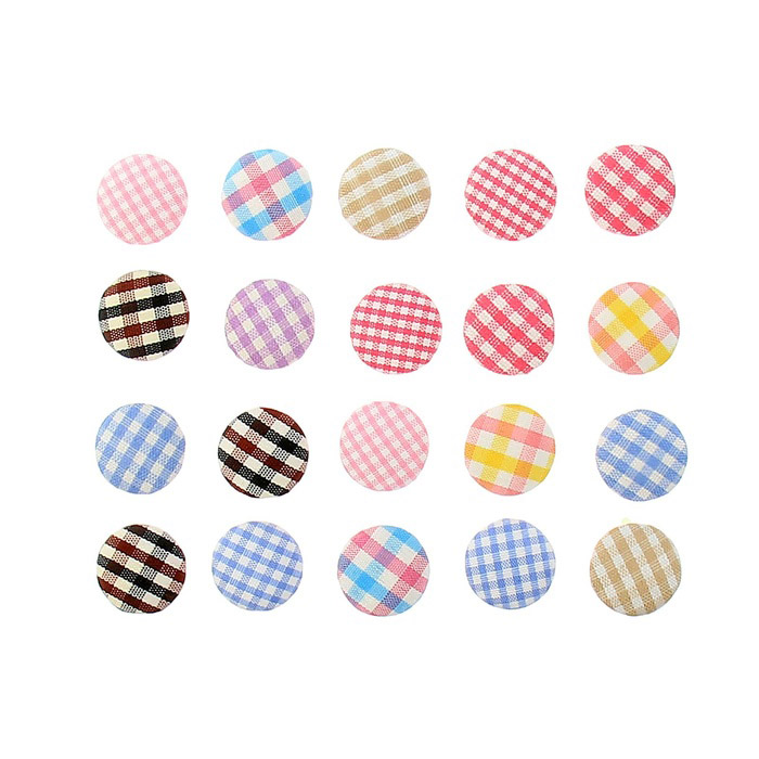 Набор пуговок Артузор "Клетка"