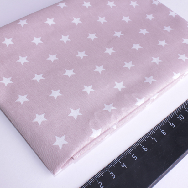 Отрез ткани 48 х 48 см "Звёздочки на какао"