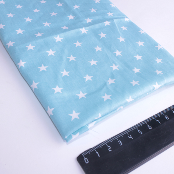 Отрез ткани 48 х 48 см "Звёздочки на голубом"
