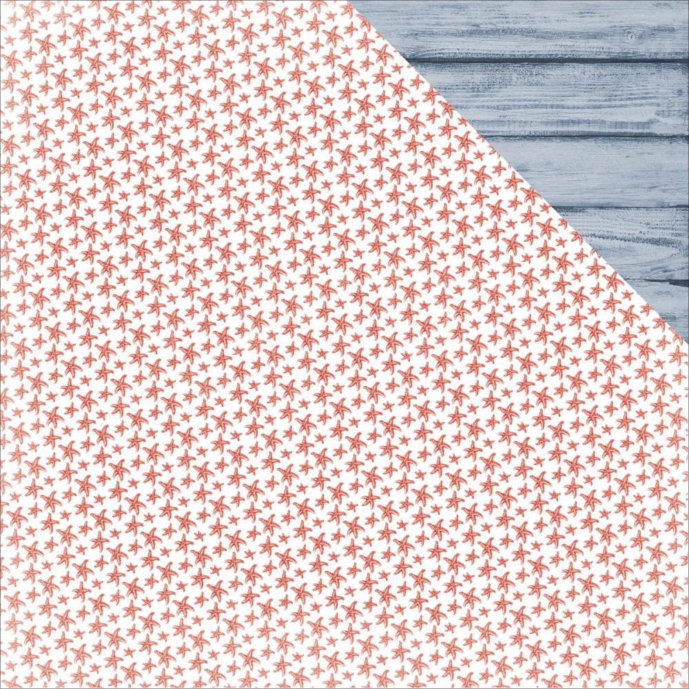 Двусторонняя бумага Kaisercraft "Sail Away" Starfish (Kaiser474)