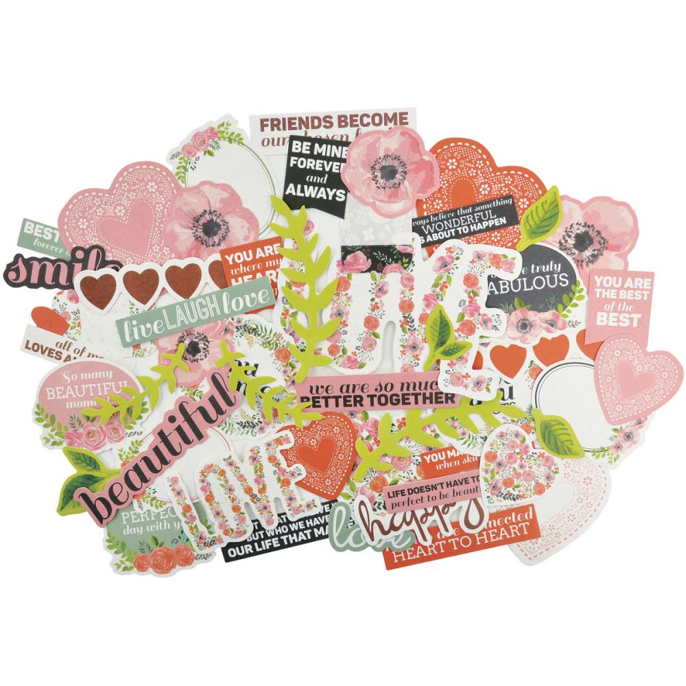 Набор вырубки из картона Kaisercraft "True Love"