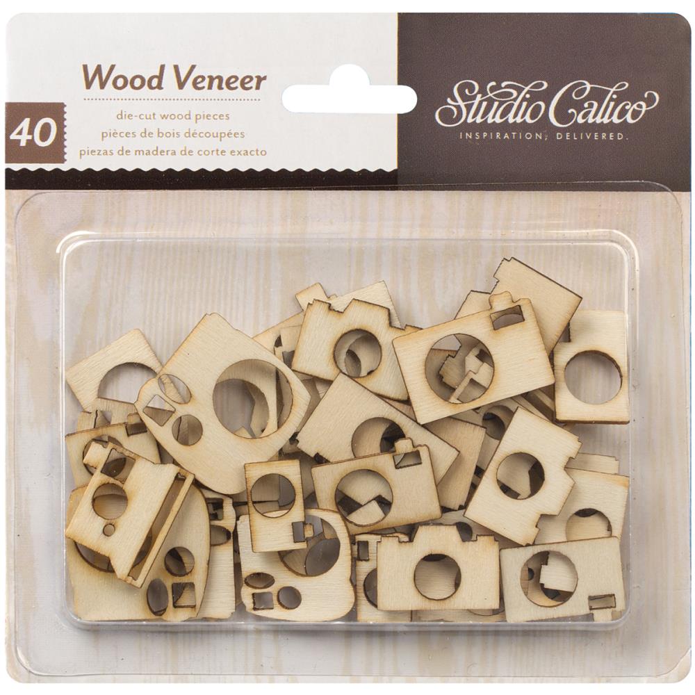 Набор деревянных фигурок Studio Calico "Фотоаппараты"