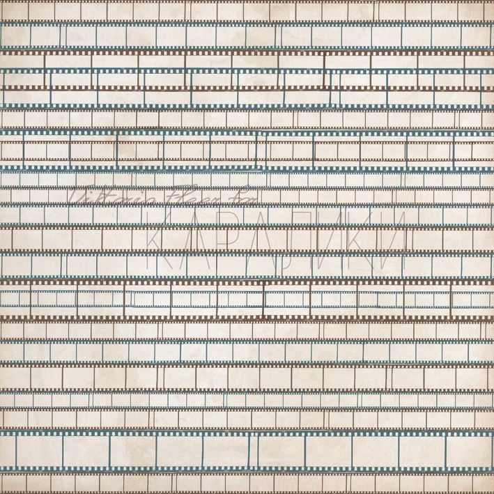 Бумага Karaliki 30 х 30 см "Дневники памяти", фотоплёнки (KRL17)