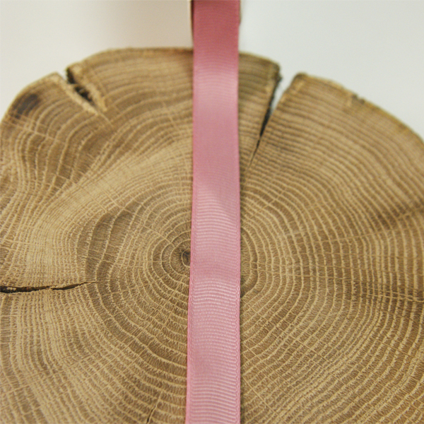 Лента репсовая 12 мм, цвет вечерняя роза