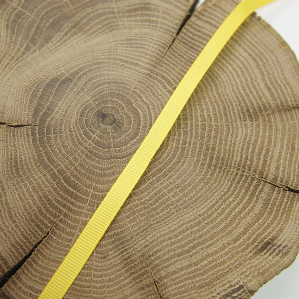 Лента репсовая 6 мм, цвет Белый