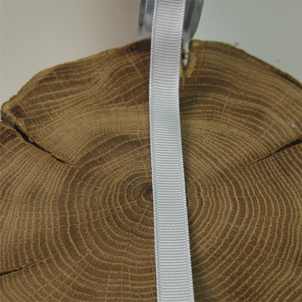 Лента репсовая 1 см, цвет голубой