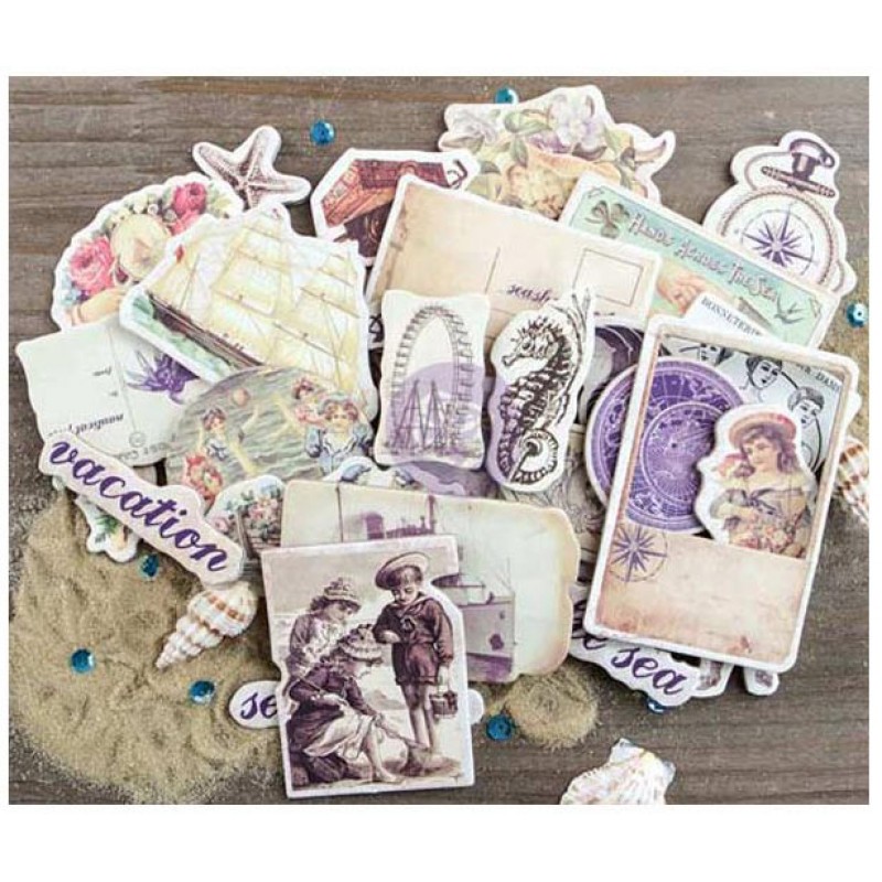 Набор вырубки из чипборда Prima "French Riviera"