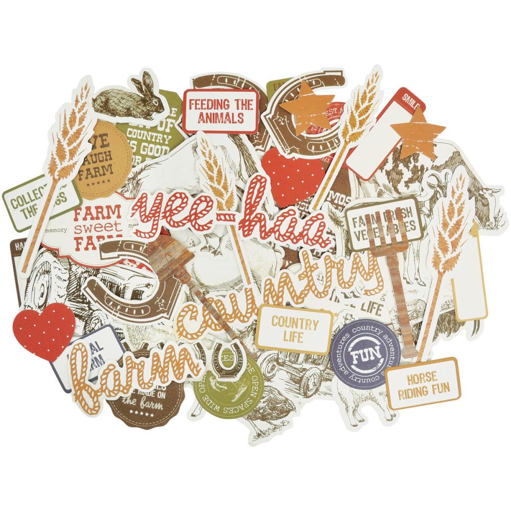 Набор картонной вырубки Kaisercraft "Old Mac"