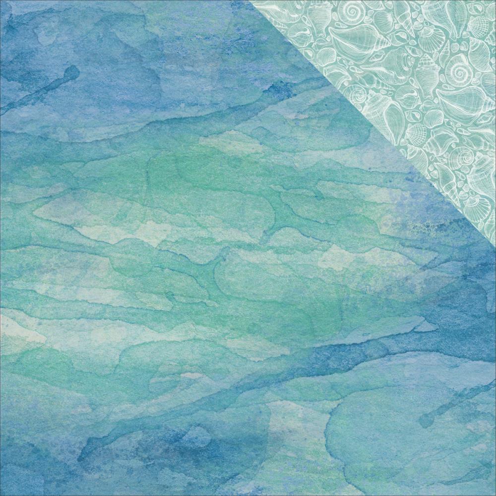 Двусторонняя бумага Kaisercraft "Coastal Escape" Shells (Kaiser479)